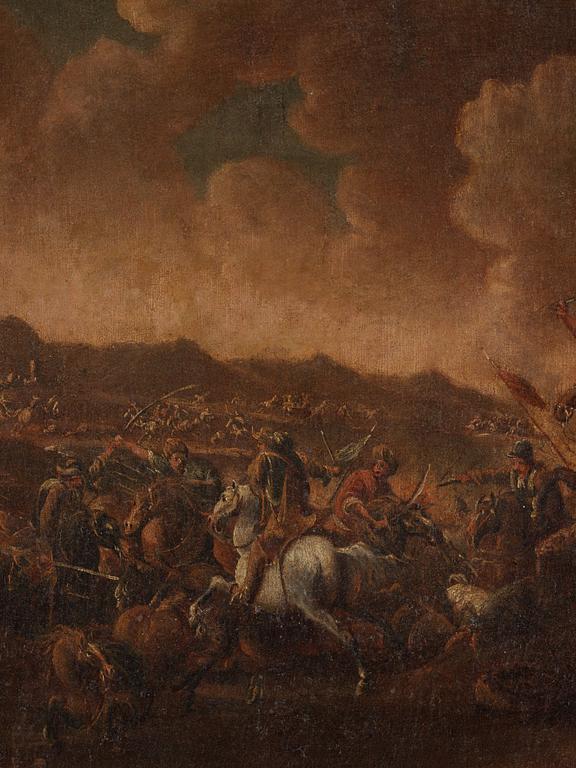 Jan Frans van Bredael Circle of, Battle between Christians and Turks.