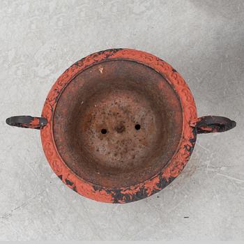 Garden urns, a pair, circa 1900.