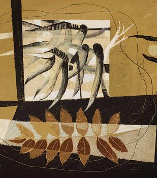 Esaias Thorén, Komposition med löv.
