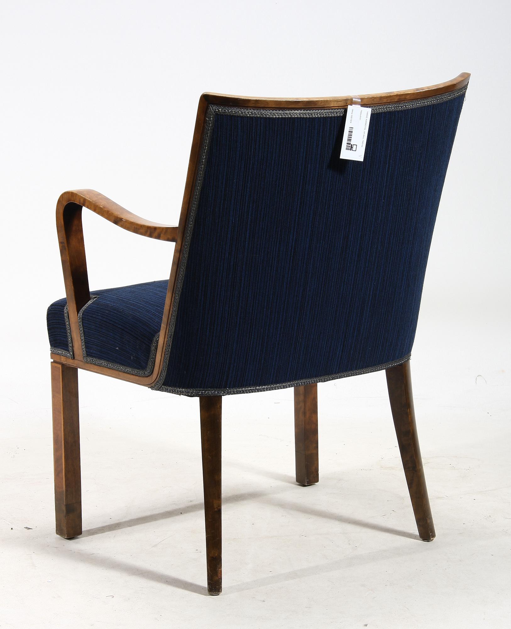 KARMSTOL, art deco, 1940-tal.
