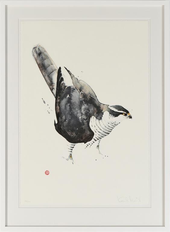 KARL MÅRTENS, färglitografi, sigillstämplad, signerad och numrerad 176/290.