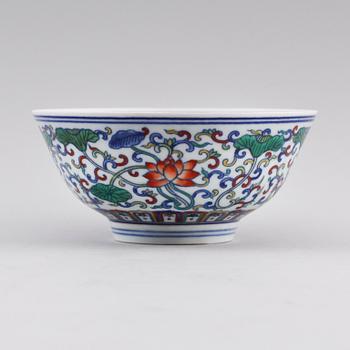 SKÅL, porslin, Kina, 1900-tal.