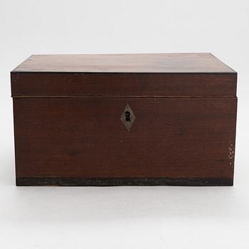 Läkemedelslåda, 1800-talets mitt.