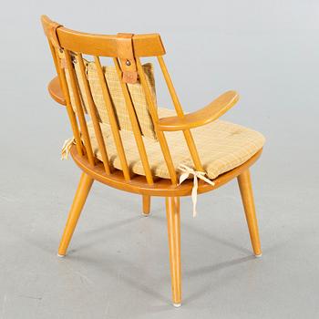 A mid 20th century "Sibbo" armchair, designed by Yngve Ekström.