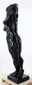 Gudmar Olovson, Statue. Signed. Numbered. Foundry mark. Bronze, height 210 cm, length 56 cm.