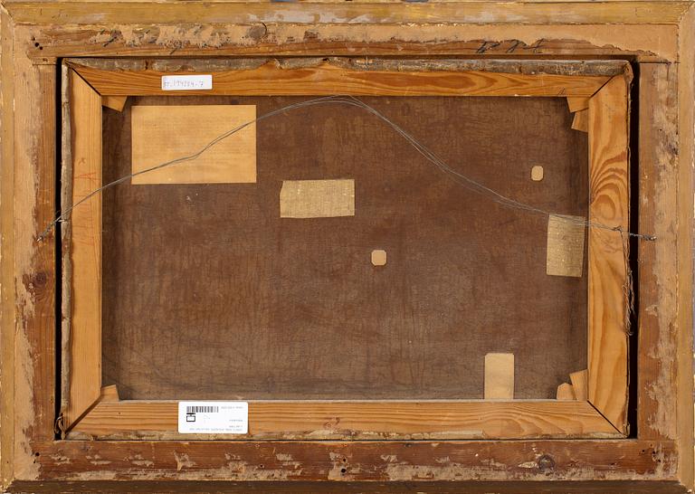 EMIL VOLKERS, olja på duk, sign o dat 1868.