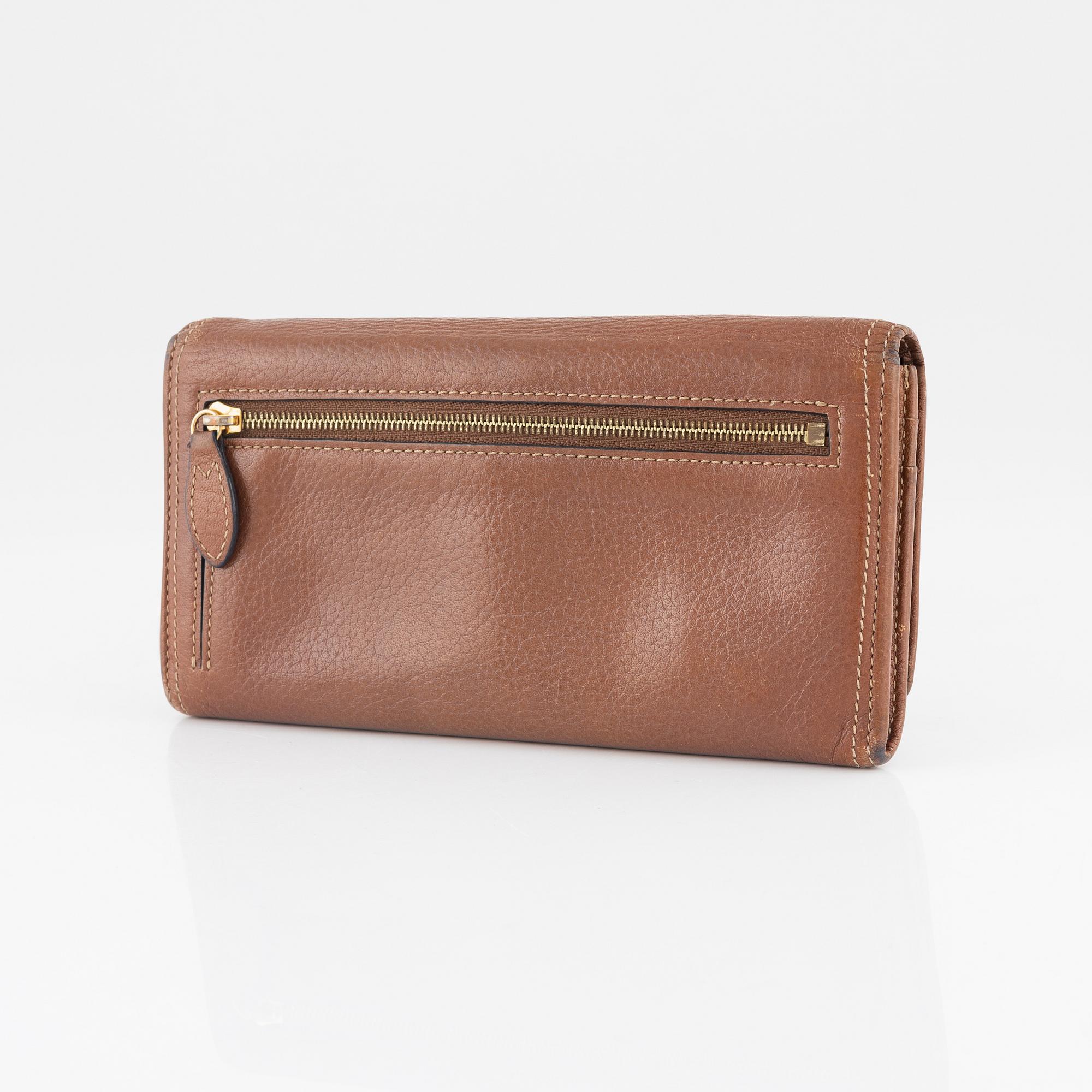 Mulberry, wallet.