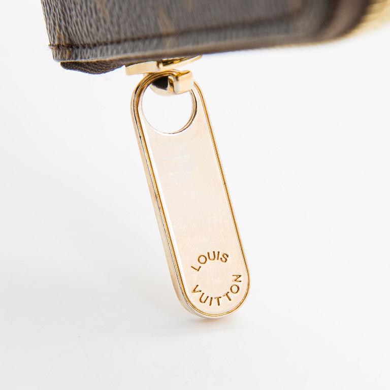 Louis Vuitton, A monogram canvas 'Zippy' wallet.