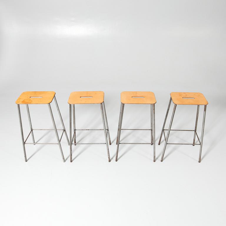 Bar stools, 4, “Adam”, Frama, Denmark, 2000s.