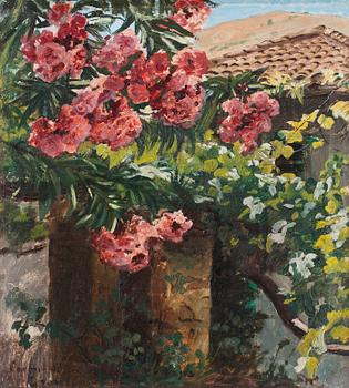 169. Peder Severin Krøyer, Spanish garden, scene from Granada.