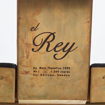 Mats Theselius, fåtölj, "el Rey", ed. 37/360, Källemo, efter 1999.