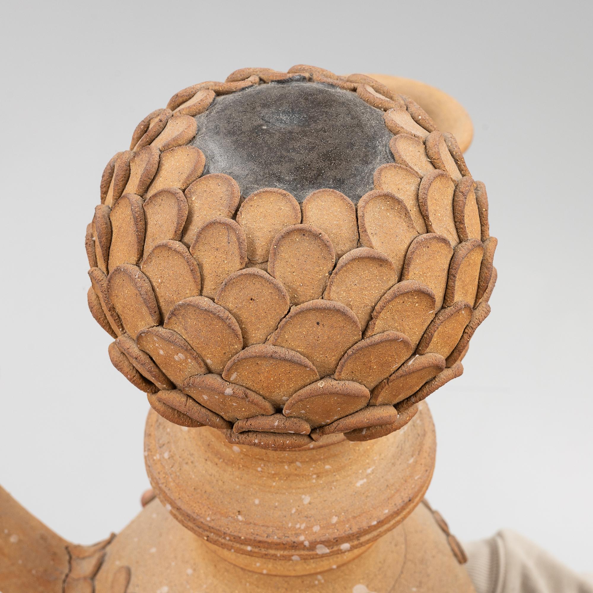 Eva & Olof Paradis, floor candelabra, Paradisverkstaden, Öland, 1989.