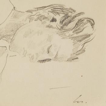 Lotte Laserstein, Sleeping Traute.