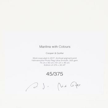 Cooper & Gorfer, "Marilina with Colours".