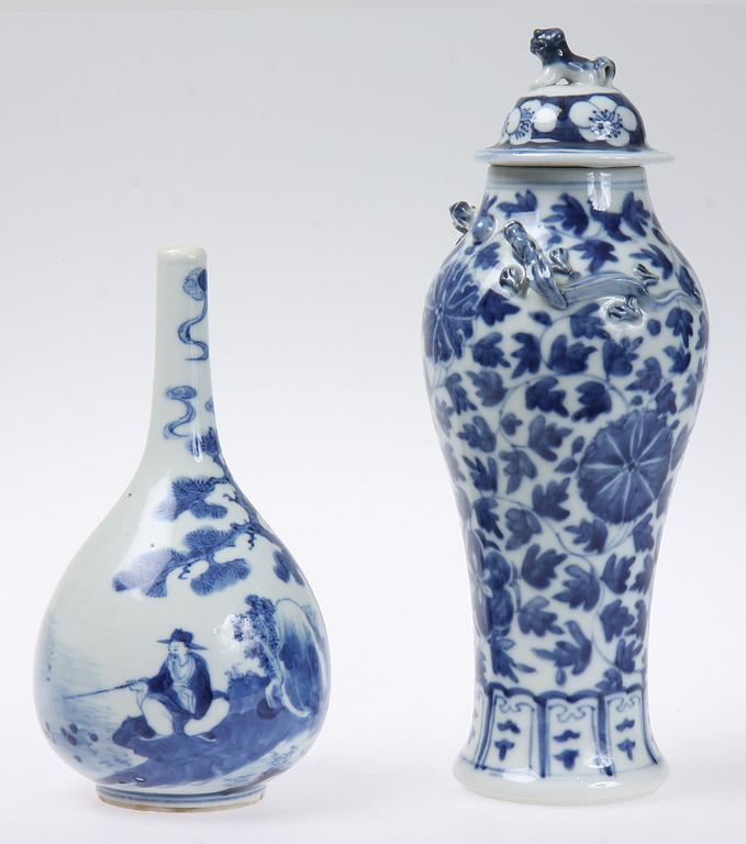 PARTI PORSLIN, 3 delar, Kina, 1800-tal.
