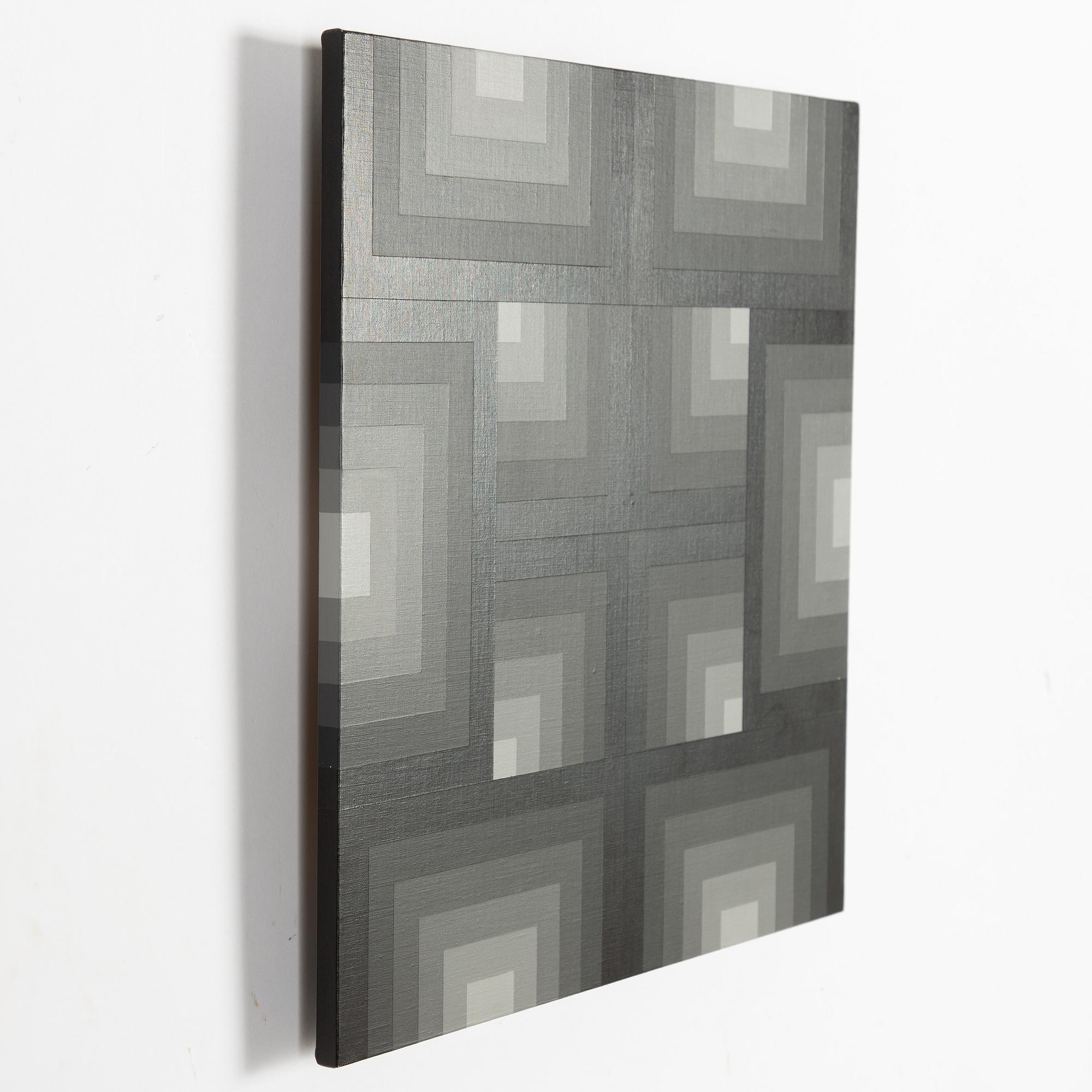 John-Erik Göransson, "Sex steg, skuggor, shadow" (No 21).