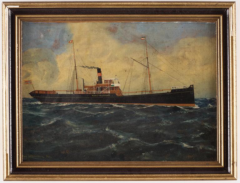 OLAF GULBRANDSEN, oil on panel, signed and dated 1901?.