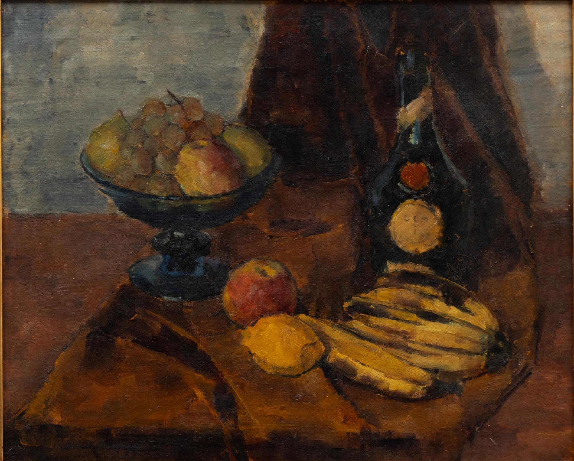 Albert Hoffsten, "Stilleben med frukt II".