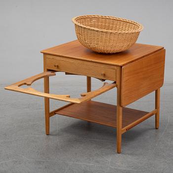HANS J WEGNER, an oak sewing table "AT-33", Andreas Tuck, Denmark.