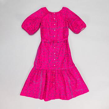 Marimekko, "Rakkauskirje" dress, print "Tarha", by Annika Rimala, 1963.