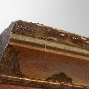 A 18th century longcase clock.