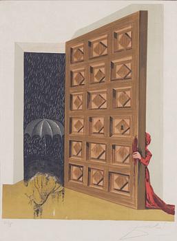 Salvador Dalí, "The will o' the wisps are in town" from: HC Andersen's tales.