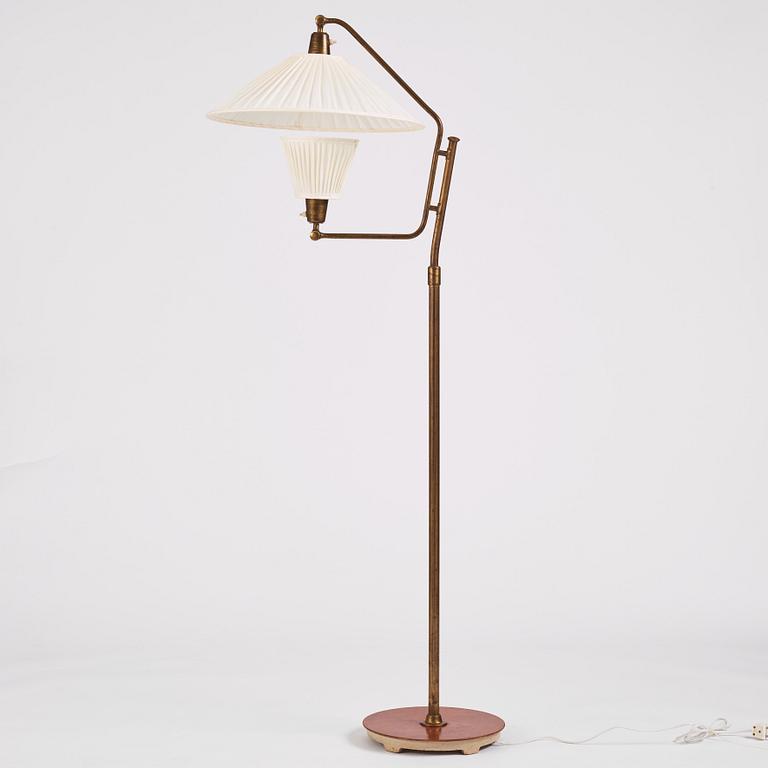 Bertil Brisborg, a floor lamp, model Triva "531-009", Nordiska Kompaniet 1950s.