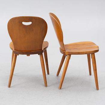 Chairs, 4 pcs, Gemla, Diö, mid-20th century.