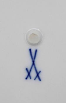 PARTI MEISSEN, 12 delar,  "lökmönstret", 1900-tal.