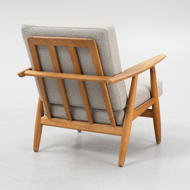 Hans J Wegner, a model 'GE 240/Cigarren' armchair, 1950's/60's.