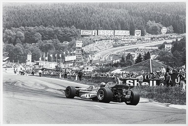 Kenneth Olausson, "Ronnie Peterson på Spa 1970".