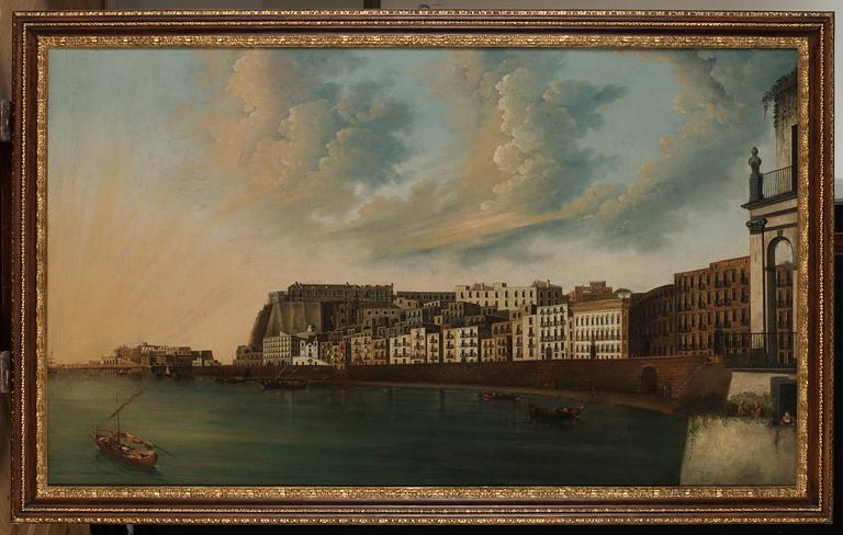Pietro Fabris Hans krets, Vy från Napoli.