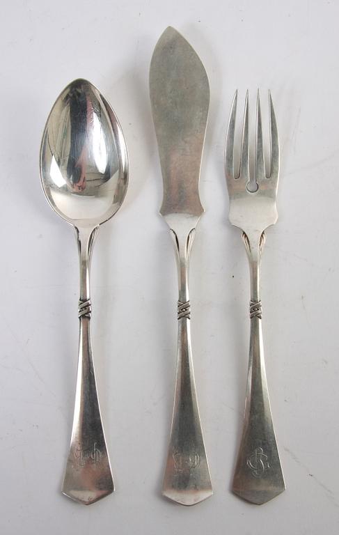 BESTICK, 18 st, silver, 1902-1932.