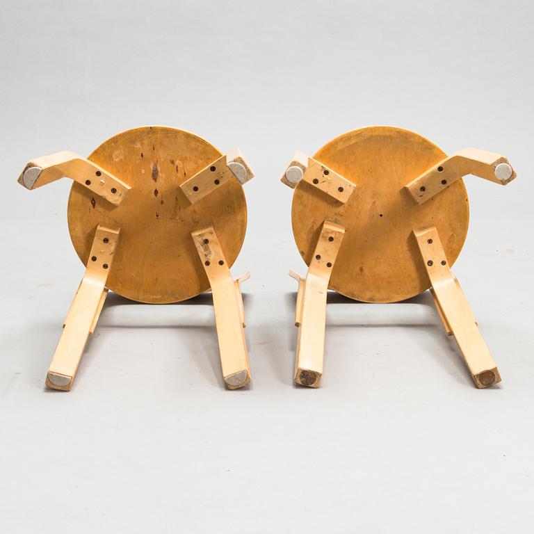 Alvar Aalto, two 'N65' children's chairs for Artek.