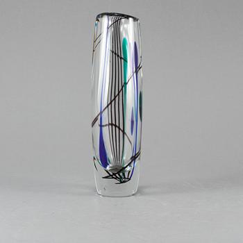 VAS, glas, "Abstracta", Vicke Lindstrand, Kosta.