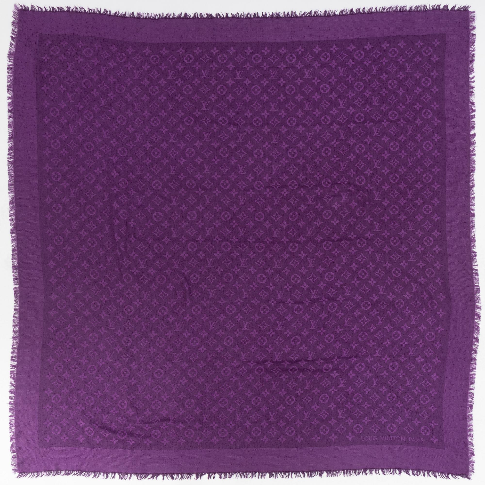 Louis Vuitton, shawl, "Monogram Shawl".