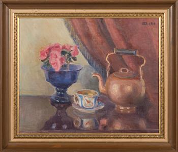 Emil Edvard Danielsson, öljy kankaalle, signeerattu ja päivätty 1939.