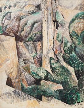 738. Isaac Grünewald, "Stora stenbrottet II, Cassis".