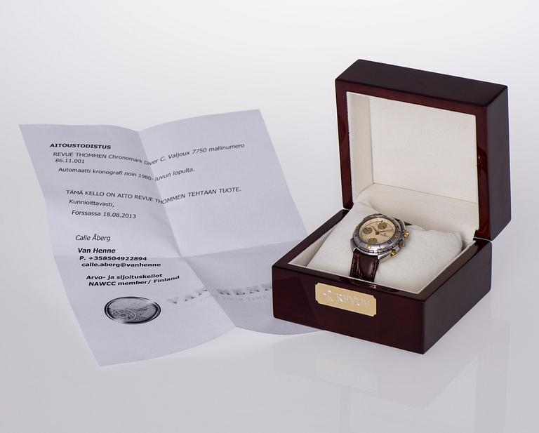 REVUE THOMMEN, Chronomark Diver C., wrist watch, 38 mm.