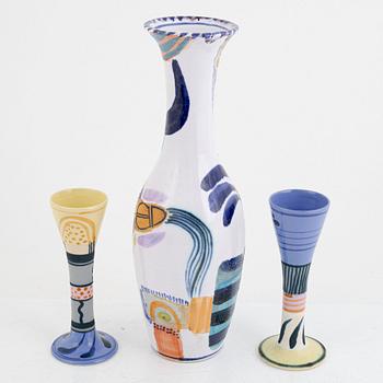 Herman Fogelin, ceramics, 4 pieces, signed.