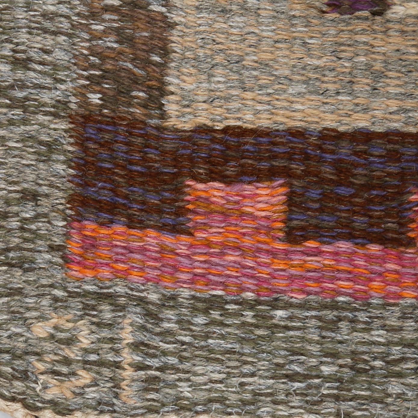 MATTA, rölakan, Ingegerd Silow, 1900-talets andra hälft, 235x160 cm.