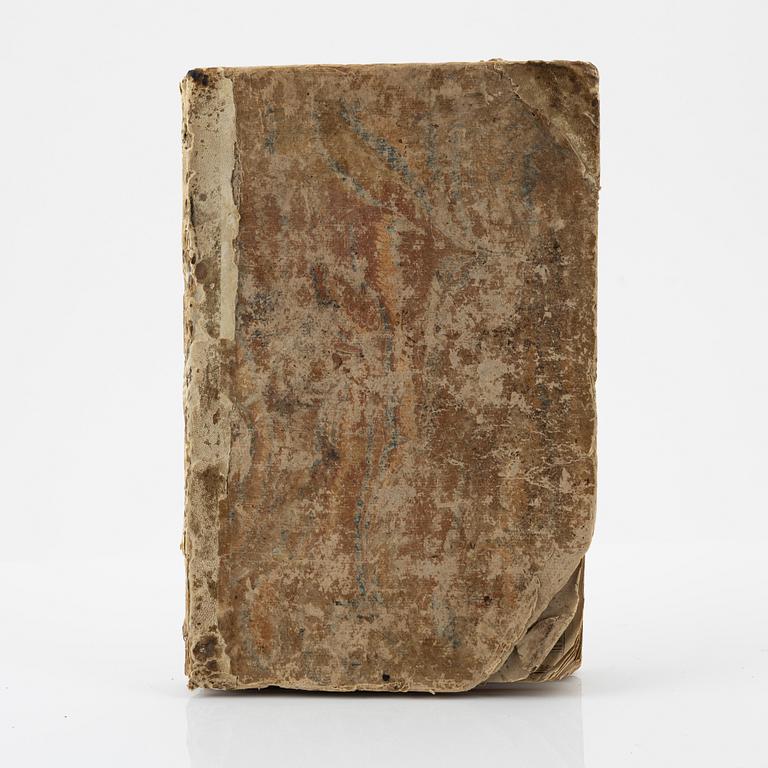 First Swedish book on fencing, with engravings, 1693.