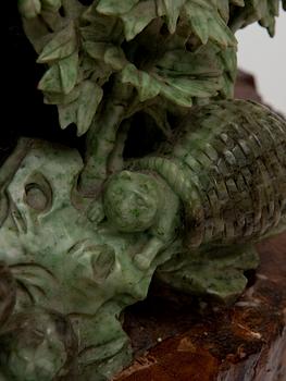 SKULPTUR, sten. Kina, 1900-talets första hälft.