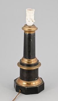 BORDSLAMPA, empire, 1800-tal.