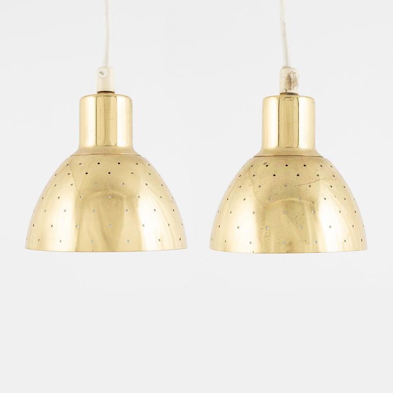 Hans-Agne Jakobsson, taklampor/fönsterlampor, ett par, Markaryd, 1900-talets mitt.