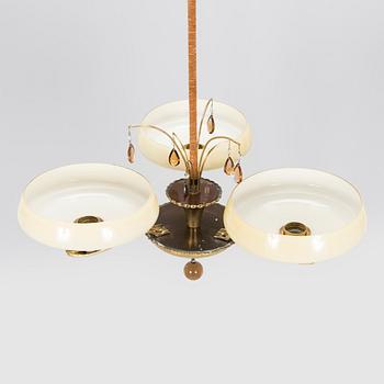 Paavo Tynell, taklampa modell 1253/3 Taito, 1930-tal.