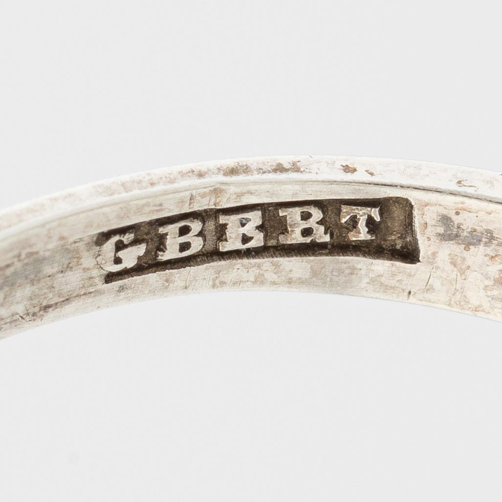 Stigbert, ring, silver with rock crystal.