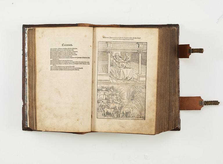GUSTAV VASAS BIBEL, THET ÄR, ALL THEN HELGHA SCRIFFT, PÅ SWENSKO. Richolff, Uppsala 1540-41.