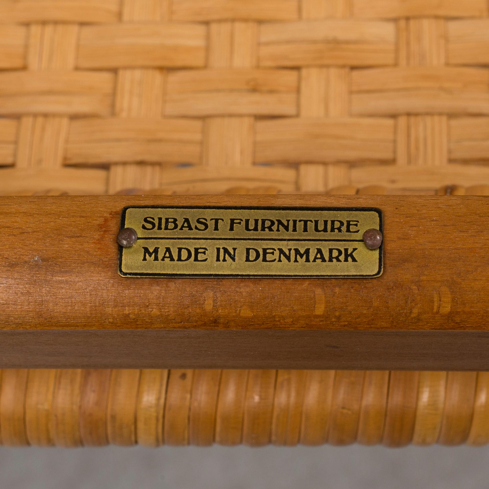 STOLAR, 6 st, Sibast Furniture, Danmark, 1900-talets mitt.