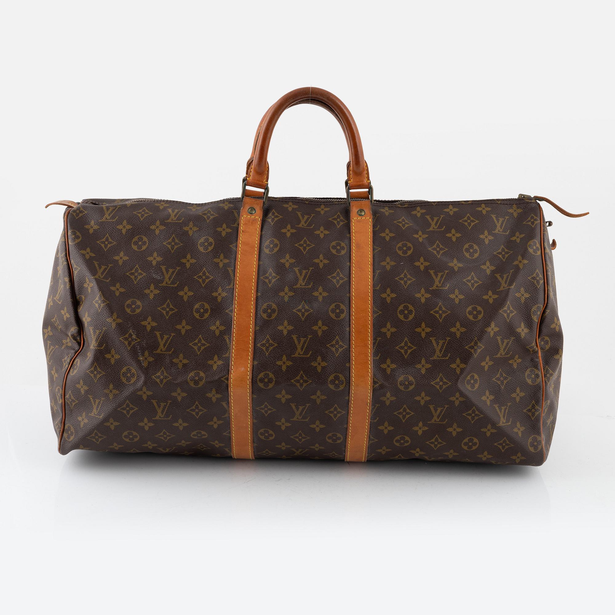Louis Vuitton, weekendbag, "Keepall 55", vintage.
